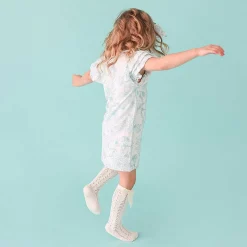 Posh Peanut French Terry Ruffled Dress Online