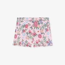Posh Peanut French Terry Ruffled Shorts Outlet