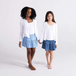 Posh Peanut French Terry Skater Skirt Store