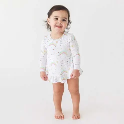 Posh Peanut Long Sleeve Bubble Romper Dress Sale