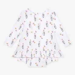 Posh Peanut Long Sleeve Bubble Romper Dress Sale