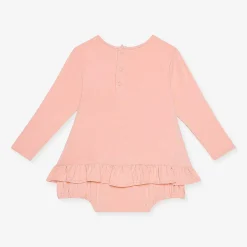 Posh Peanut Long Sleeve Bubble Romper Dress Discount