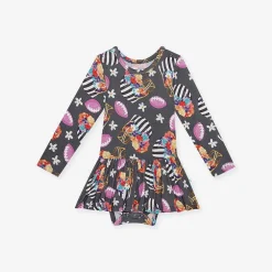 Posh Peanut Long Sleeve Twirl Skirt Bodysuit Best Sale