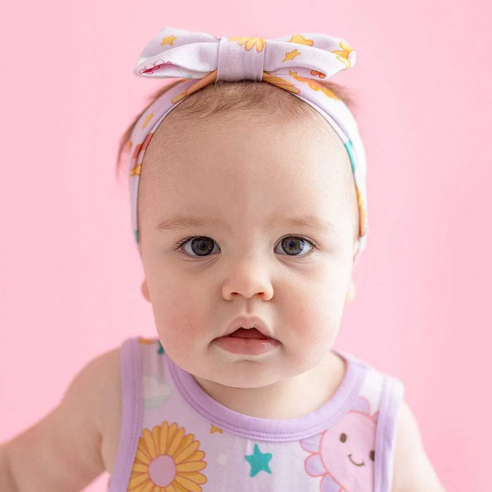 Posh Peanut Luxe Bow Headwrap New