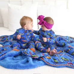Posh Peanut Luxe Plush Patoo® Blanket New