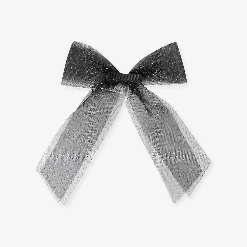 Posh Peanut Luxe Tulle Bow Hair Clip Flash Sale