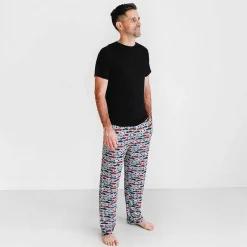 Posh Peanut Men'S Short Sleeve Loungewear New