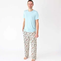 Posh Peanut Men'S Short Sleeve Loungewear Cheap