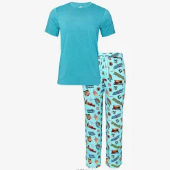Posh Peanut Men'S Short Sleeve Loungewear Hot