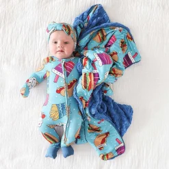 Posh Peanut Minky Luxette Patoo® Blanket Outlet