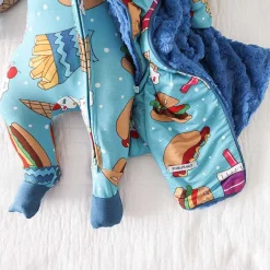 Posh Peanut Minky Luxette Patoo® Blanket Outlet