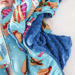 Posh Peanut Minky Luxette Patoo® Blanket Outlet