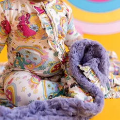 Posh Peanut Minky Ruffled Luxette Patoo® Blanket Online