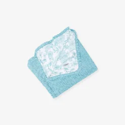 Posh Peanut Minky Ruffled Luxette Patoo® Blanket Sale