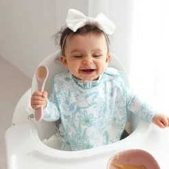 Posh Peanut Picot Bib Set Shop