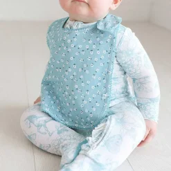 Posh Peanut Picot Bib Set Shop