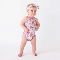 Posh Peanut Picot Bodysuit Sale