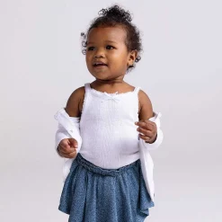 Posh Peanut Pointelle Bodysuit Clearance
