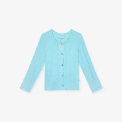 Posh Peanut Pointelle Cardigan Online