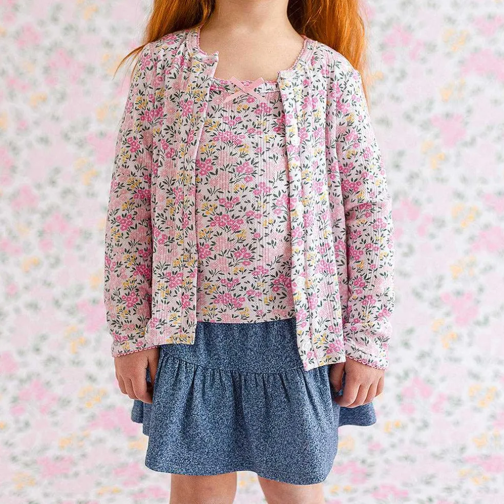 Posh Peanut Pointelle Cardigan Cheap