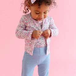 Posh Peanut Pointelle Cardigan Cheap