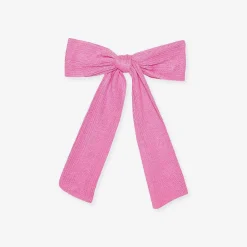 Posh Peanut Pointelle Luxe Bow Hair Clip Cheap
