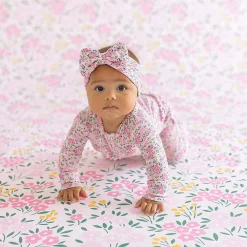 Posh Peanut Pointelle Luxe Bow Headwrap Fashion