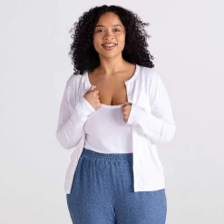 Posh Peanut Pointelle Women'S Cardigan Online