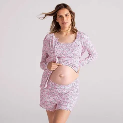 Posh Peanut Pointelle Women'S Cardigan Flash Sale