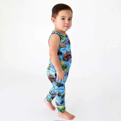 Posh Peanut Racerback Romper Outlet
