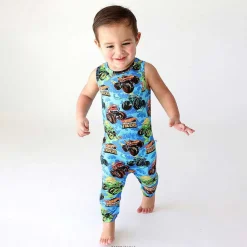 Posh Peanut Racerback Romper Outlet