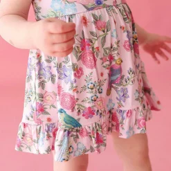 Posh Peanut Racerback Ruffled Bodysuit Dress Store