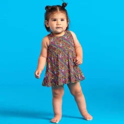 Posh Peanut Racerback Ruffled Bodysuit Dress Best