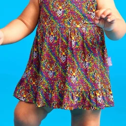 Posh Peanut Racerback Ruffled Bodysuit Dress Best