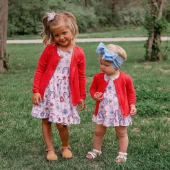 Posh Peanut Racerback Ruffled Twirl Dress Best