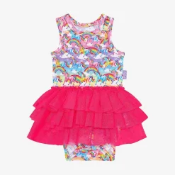 Posh Peanut Racerback Tulle Skirt Bodysuit Shop