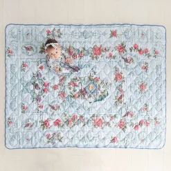 Posh Peanut Reversible Quilted Patoo® Blanket Best Sale