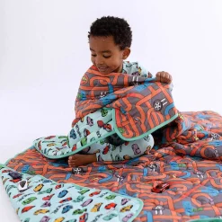 Posh Peanut Reversible Quilted Patoo® Blanket Cheap