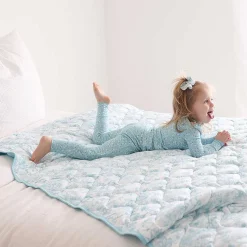 Posh Peanut Reversible Quilted Patoo® Blanket Best