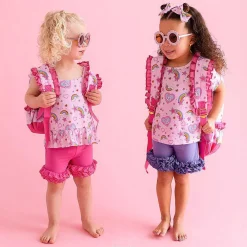 Posh Peanut Ruffled Backpack Sale