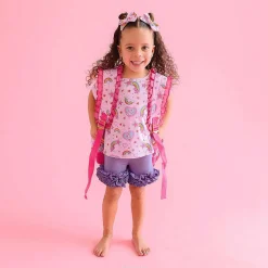 Posh Peanut Ruffled Backpack Sale
