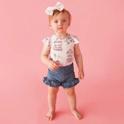 Posh Peanut Ruffled Bodysuit Shop