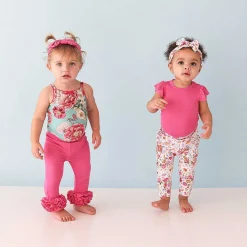 Posh Peanut Ruffled Bodysuit New