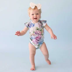 Posh Peanut Ruffled Bodysuit Clearance