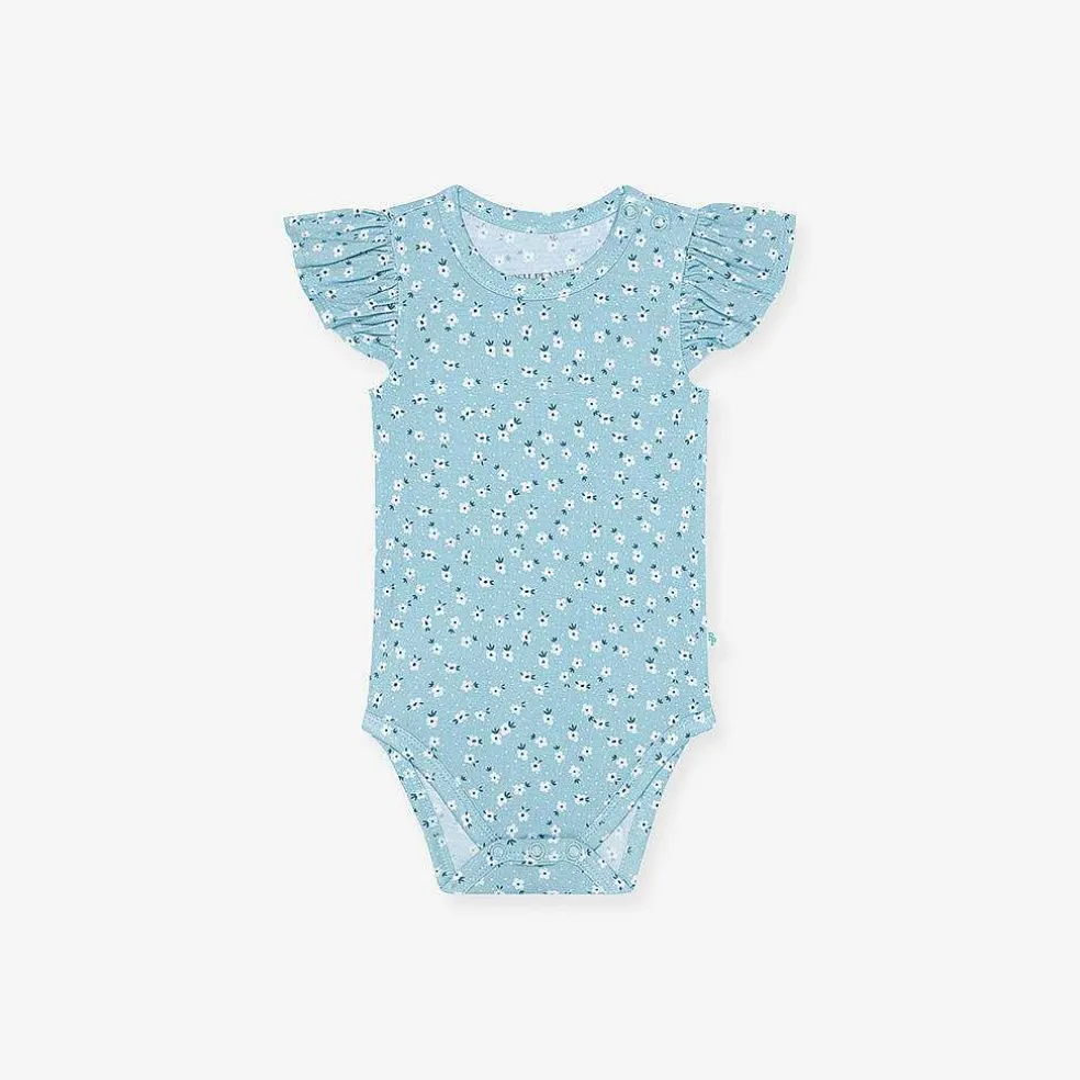 Posh Peanut Ruffled Bodysuit Shop