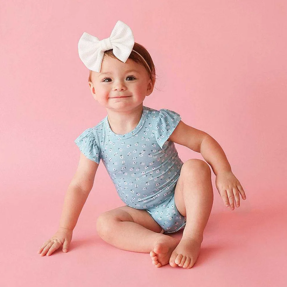 Posh Peanut Ruffled Bodysuit Shop