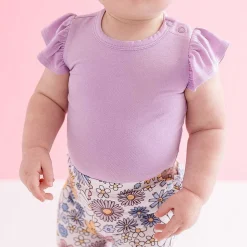 Posh Peanut Ruffled Bodysuit Cheap