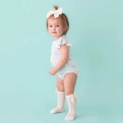 Posh Peanut Ruffled Bodysuit Hot