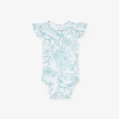Posh Peanut Ruffled Bodysuit Hot