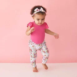Posh Peanut Ruffled Bum Leggings Hot